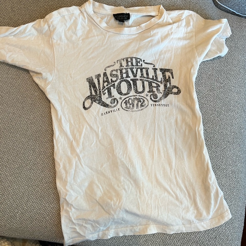 TOPSHOP Nashville Tour Graphic Tee